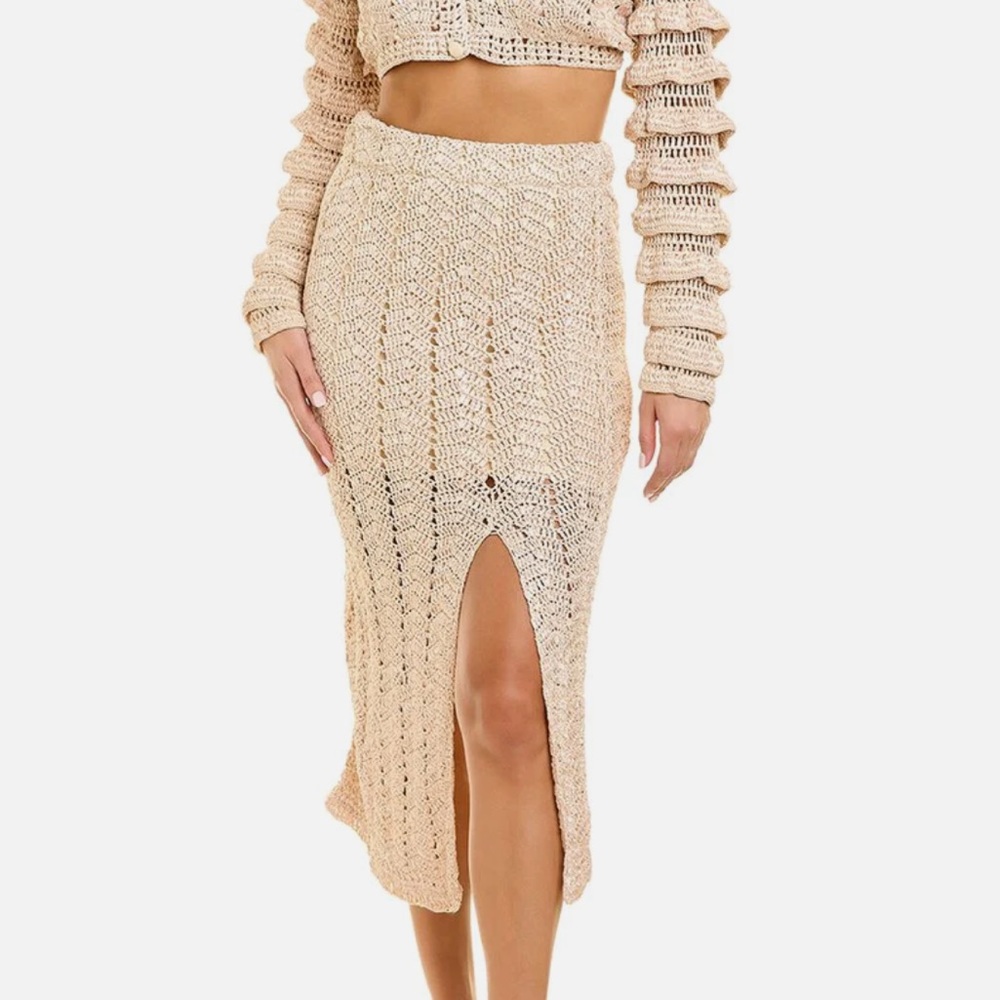 Arbor midi skirt